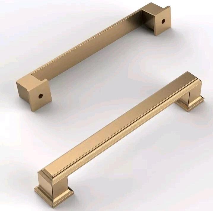 Champagne Bronze Tone Cabinet Drawer Pulls 9 Pack, 9in