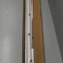 ALLZONE Tension Curtain Rod for Window, 83-123 Inches, Heavy Duty Curtain Rods No Drilling, Non-Slip Bathroom Shower Tension Rod, Renter Friendly, Adjustable, Spring Loaded, Extra Long, White