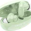 Wireless Earbuds, Bluetooth 5.3 Earbuds Stereo Bass, Bluetooth Headphones in Ear Noise Cancelling Mic, 30 Hour Playtime, USB C Mini Charging Case Ear Buds, 10mm Drivers with Big Bass (Green)