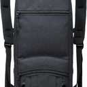 iGuerburn Oxygen Tank Backpack Size D, Portable Oxygen Backpack for D/M15 JD/M22 Cylinder Bag O2 Tank Carrier Holder for Travel (Black)