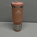 Stanley IceFlow 2.0 Flip Straw Tumbler with Handle 30 oz | Twist On Lid and Flip Up Straw | Leak Resistant Water Bottle | Insulated Stainless Steel | BPA-Free | Exclusive Sienna