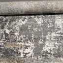 LUXE WEAVERS Euston Collection 7679 Grey 4x5 Abstract Area Rug