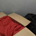 Monbix Full Comforter Set - 7 Pieces Bright Red Bed in a Bag Full Size Bedding Sets with Comforters, All Seasons Comforter with Sheets, Pillowcases & Shams (Full(80"X90"))