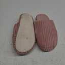 Women Arch Support Slippers – House Bedroom Slippers for Woman, Orthopedic Shoes for Plantar Fasciitis, Corduroy Closed Toe Ladies Slides Outdoor 8836 Pink 42/43c Pink