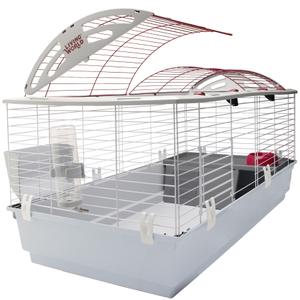 Living World - Deluxe Hybrid Habitat, X-Large - Rabbit, Guinea Pig, Chinchillas, and Small Animal Cage