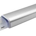 EZY DOSE Slide Pill Organizer, Stylish Medication Storage Case with Durable BPA-Free Plastic with Aluminum Exterior, Large 7-Day Weekly Compartments, Tablets, Vitamins, Compact, 9-Inch, Gray