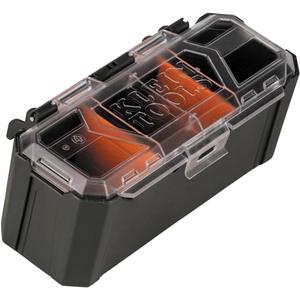 Klein Tools 54815MB MODbox Parts Bin, Modular Tool Storage System Side Mounting Accessory, Easy One-Handed Attachment, Clear Lid