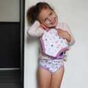 BIG ELEPHANT Potty Training Underwear, 100% Cotton Absorbent Unisex Toddler Pee Pants for Boys Girls