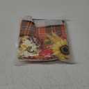 Thanksgiving Tablecloth 60120 Inch, Thanksgiving Decorations Turkey Table Cloth for Rectangle Buffalo Plaid, Orange Decor Pumpkin Tablecloths Polyester Vintage for Picnic Party Dinner