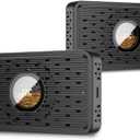 2-Pack Reusable Desiccant Dehumidifier with 70g Silica Gel, Portable Moisture Absorber for Gun Safe, Camera Lens Electronic Dry Cabinet, 3D Printer Filaments Storage & Guitar Bag, USB-C Charging