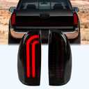 Tail Lights Fit for Toyota Tacoma 2005-2015, LED Brake Reverse Rear Lamp (Smoke)