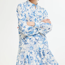 H&M Patterned viscose dress M