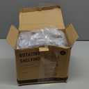 MOKANI 360 Rotating Makeup Organizer for Vanity, 3 Tier Adjustable Perfume Organizer for Dresser, Multi-Function Spinning Cosmetics Skincare Storage for Bedroom, Dresser, Countertop, Clear