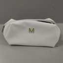 High Capacity Cosmetic Storage Bag Multiple Compartment PU Materials Toiletry Organiser for Bath and Pool Use PU M