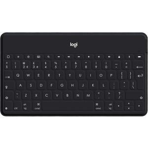 Logitech Keys-to-Go Super-Slim and Super-Light Bluetooth Keyboard for iPhone, iPad, Mac and Apple TV, Including iPad Air 5th Gen (2022) - Black