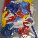 3 x 8th Birthday Decorations Boy, Dog Paw Eight Years Old Party Arch with Red Blue Yellow Long Latex Balloons 40 inch Number 8 Balloon and Star Foil for Paw Birthday Party Supplies