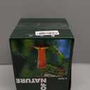 Kingsyard 2 Pack Glass Hummingbird Feeder for Outdoors Hanging - 6 Bee Guard Feeding Ports & Built-in Ant Moat, Wild Bird Feeder for Outside Garden Yard Patio 14 Oz, Red