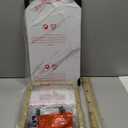 VECELO C Shaped End Side Table with Charging Station & Power Outlets for Couch Sofa/Bed, Snack TV Tray with Metal Frame for Living Room Bedroom 1 PCS Gold