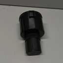 Amazon Basics Car Cup Holder Expander with Adjustable Base, Securely Holds Large Bottles 3.4 to 3.8 in Diameter, Compatible with Yeti, Hydro Flask, Easy Installation, Black