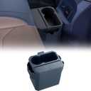 JOYTUTUS Trash Can Compatible with Ford Maverick 2022-2025 2026 Multi-Functional Rear Trash Bin with Cup Holder Ford Maverick Accessories