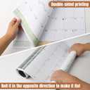 Gannyfer 2026 Wall Calendar,18 Months 22.75" x 15.5" Calendar 2025-2026, Use Now to DEC 2026, Large Spiral Binding Funny Dog 2026 Calendar, Perfect for Home, School or Office (6 Stickers Included) (Brown)