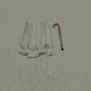 Christmas Candy Cane Glass Stir Sticks - 7.1" Cute Swizzle Stick for Coffee & Cocktails - Festive Red, Green& White Striped Design - Holiday Party Drink Mixers Essentials (5-Pack)