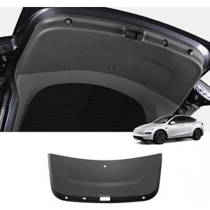 LUCKEASY Trunk Tailgate Mat for 2025 2026 Tesla Model Y Juniper 5 Seater Standard & Premium & Performance Rear Door Back Cargo Protector Mat All-Weather TPE Door Liners Model Y Juniper Accessories