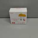 hooga Sleep Light Bulb, Amber Light Bulbs for Sleep Therapy, Blue Light Blocking, 1600K Dim Light Bulbs 7W Equivalent, Mood Soothing Light, E26 A19 Warm Light Bulbs for Bedroom, Nursery, 2 Pack.