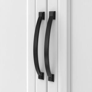 Asidrama 10 Pack 7.5 Inch(192mm) Matte Black Cabinet pulls Kitchen Cabinet Handles, Cabinet Pulls Kitchen Cabinet Hardware for Cupboard Drawer Pulls