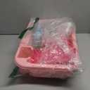 2026 Upgraded Toddler Sand Water Table Toy with Electric Water Pump, Kids Sand Water with Faucet/Play Food Accessories/Fishing Toy, Kitchen Play Sink Toys for Girl Boy Age 3+ (Pink)