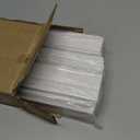 DEZ FURNISHINGS Cordless 2" Smooth Faux Wood Blind, 26.5" W x 72" H, Smooth White