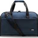 Halfday Convertible 2-in-1 Premium Garment Duffel Weekender Bag 40L | Wrinkle-Free Travel, Hanging Suit Compartment, Shoe Pockets, Trolley Sleeve. Balistic Nylon Carry-On, Pacific