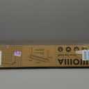 IIIOIIIA Bamboo Over The Stove Spice Shelf for Kitchen Storage, 31.5" Kitchen Spice Rack Organizer Stove Top Shelf with 6 Hooks, 11.4" Height Extra Storage Countertop, Easy to Assemble