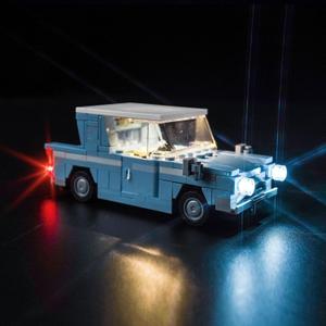 LED Light Kit Compatible with Lego Flying Ford Anglia 76424 (No Models Only Light) Creative Lighting Set Accessories Compatible with Lego Anglia 76424 Set