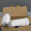 Contour Memory Foam Pillow Orthopedic Sleeping Pillows, Ergonomic Cervical Pillow for Neck Pain - for Side Sleepers, Back and Stomach Sleepers, Free Pillowcase Included (Firm & Standard Size (Standard(21*13*3.9 inches), White)