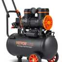 VEVOR 6.3 Gallon Air Compressor, 2 HP 3.35 CFM@90PSI Air Compressors with Max. 116PSI Pressure, Oil Free Compressor Tank for Auto Repair, Tire Inflation, Spray Painting, Woodwork Nailing