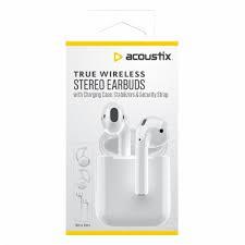 Acoustic True Wireless Audio buds with Portable Charging Case