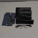 DOOViC 4 Pack Reading Glasses for Women Men Blue Light Blocking Reading Glasses TR90 Flexible Lightweight Readers 4.0