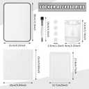 Tinideya 23 Pcs Back to School Magnetic Locker Organizer Accessories,White