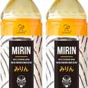 Soeos Mirin Japanese Cooking Wine, 16.9 fl oz (Pack of 2), Authentic Natural Sugar Sweet Rice Cooking Wine for Cooking, Condiments, Seasoning Homemade Sauces, Japanese Seasoning