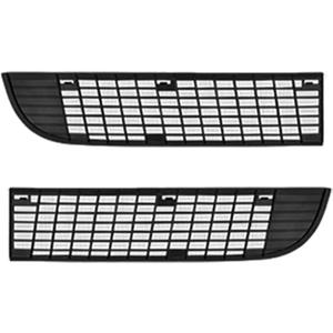 Riloer Air Inlet Grille Mesh Inserts, Car Air Inlet Vent Grille Cover Replacement, Compatible with Tesla Model Y Juniper 2025-2026, Black, 2 pcs (Small Grid)