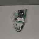 2.5" Tactical Dog Collar for Medium Dogs, Adjustable Heavy Duty Military Nylon Dog Collar with Reflective Stitching & Padded Handle for Hiking/Running/Training (Black,M) (Neck Girth: 14"-20"(36-50cm))