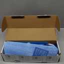 Spray Mop for Hardwood Floors Cleaning: Microfiber Wet Dry Floor Mops with 4 Washable Pads for Swiffer PowerMop - Flat Mop with Sprayer for Kitchen Tile Wood Laminate Vinyl (Light Blue)