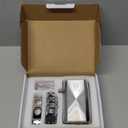 Remote Control Electronic Intelligent Door Lock, Smart Wireless,Electronic Deadbolt Anti-Theft Smart Hidden Door Lock,with 4 Remote Control,Keyless Access Control System for Home