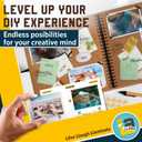 Self-Adhesive Clear Laminating Roll 12 x 30ft - 2 Pack Glossy Laminating Film 3 MIL Roll - Ideal for Crafting, Document, Stickers