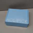 Holipick 2 Piece Rash Guard for Women - Short Sleeve Swim Shirt UPF 50+ Zip Up Swimsuit with Built in Bra (Medium, Black Palm Leaves)