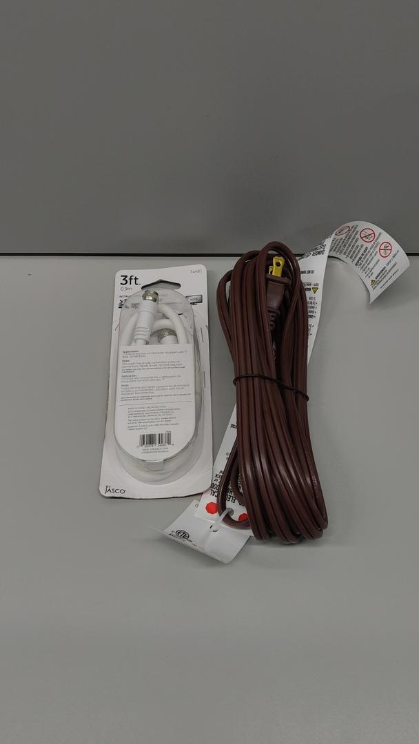 PRM Household Cord Brown And Coax Cable RG6