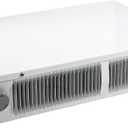 112 Electric Kickspace & Toe Kick Heater with Thermostat, 1500W 120V/240V Dual-Voltage, 150 Sq.Ft Heating Coverage at Factory Wired, for Bedroom, Cabinet & Kickspaces, White