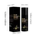 Hair Growth Spray for Men and Women, Hair Growth Serum With Natural Ingredients Ginger, Castor Oil Promotes Thicker Fuller Hair All Hair Types