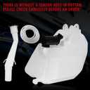 Windshield Washer Reservoir Tank for Toyota Tacoma 1998-2004 | No Bottom Sensor Hole Washer Fluid Reservoir | ABS Plastic Windshield Wiper Pump Tank Replace for 8531504050